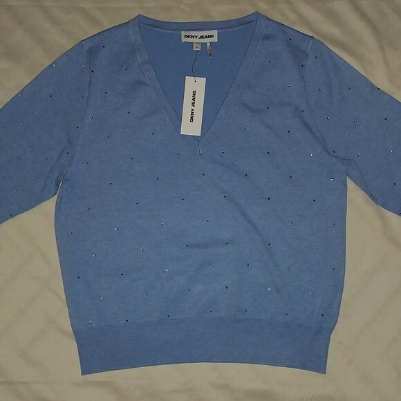 New With Tags Size XL DKNY JEANS Women's Blouse - Picture 1 of 4